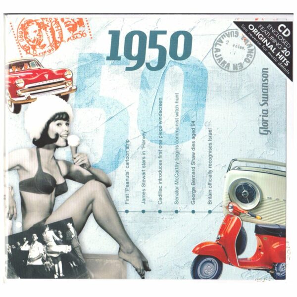 Combined CD & DVD Greeting Card Gift Set - 1950 - Image 2