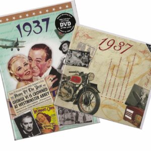 Combined CD & DVD Greeting Card Gift Set - 1937