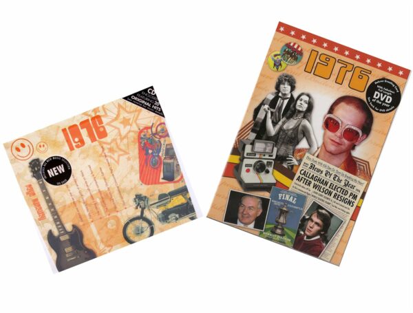 Combined CD & DVD Greeting Card Gift Set - 1976