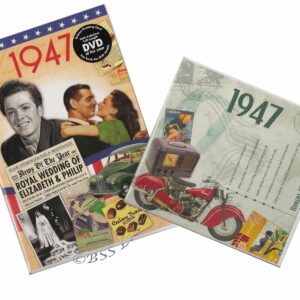 Combined CD & DVD Greeting Card Gift Set - 1947