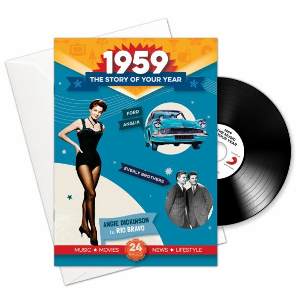 1959 The Story of Your Year 66th Anniversary Booklet CD and Music Download