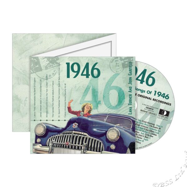 Combined CD & DVD Greeting Card Gift Set - 1946 - Image 3