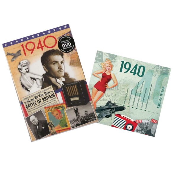 CD & DVD ~ Revisit the Music & News of 1940