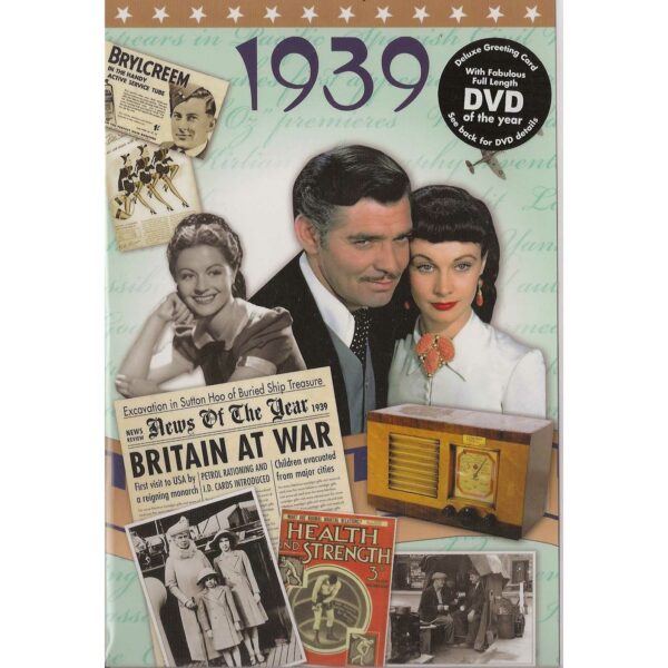 Combined CD & DVD Greeting Card Gift Set - 1939 - Image 2