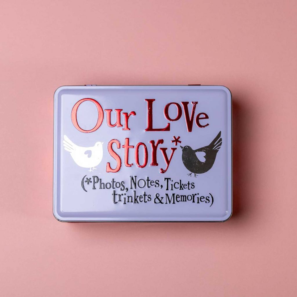 The Bright Side Tin Our Love Story 10th Anniversary gifts