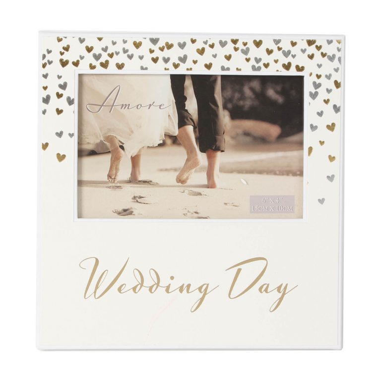 Wedding Day Amore Paperwrap Photo Frame 6" x 4"