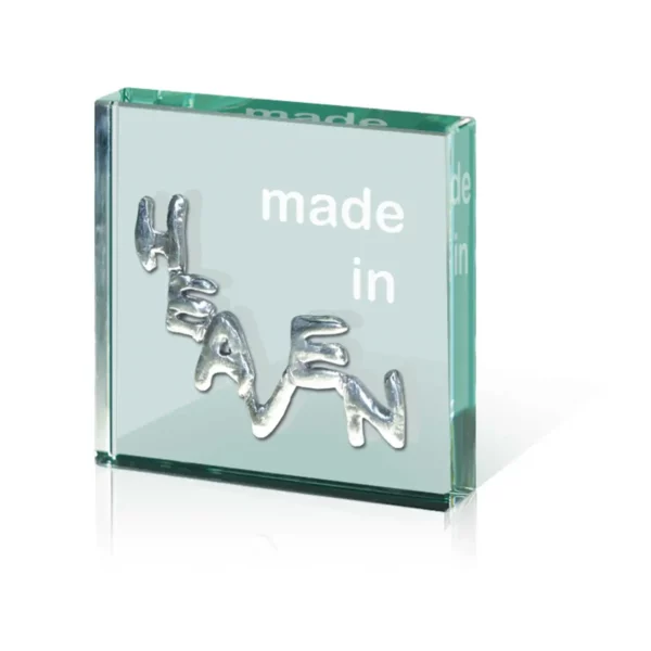 Made in Heaven Paperweight/token