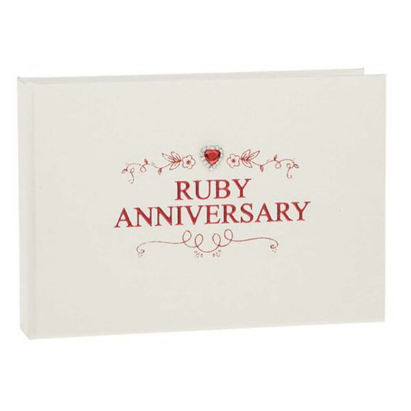 ruby anniversary photo album