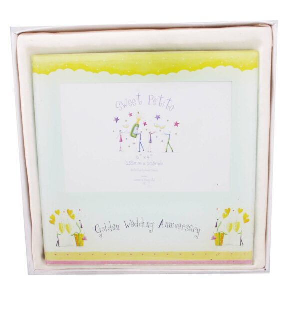 50th Anniversary Photo Frame by Sweet Petite