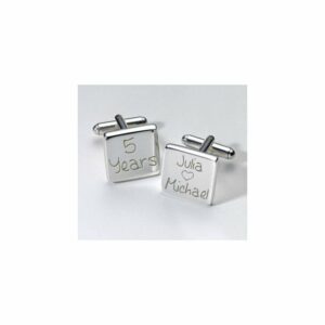 Personalised Anniversary Years Cuff-links