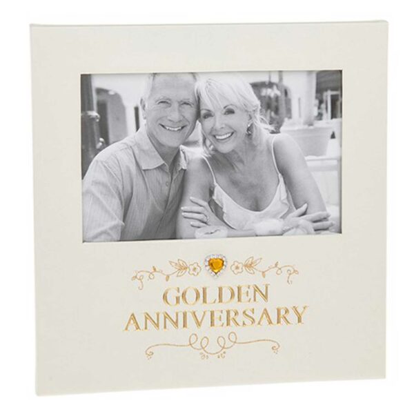 Golden Anniversary Photo Frame 6 x 4