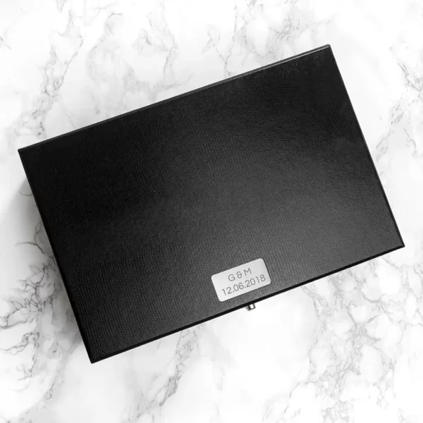 Personalised Watch & Cufflinks Box - Image 2