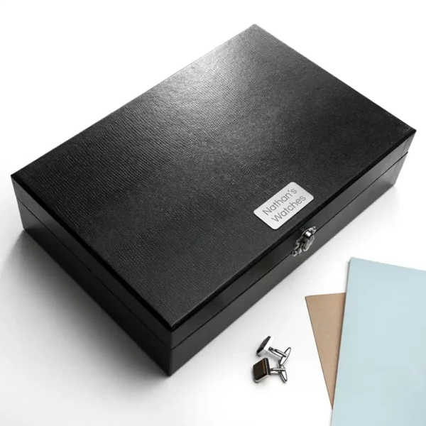 Personalised Watch & Cufflinks Box - Image 3