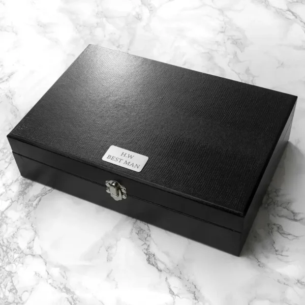 Personalised Watch & Cufflinks Box - Image 9