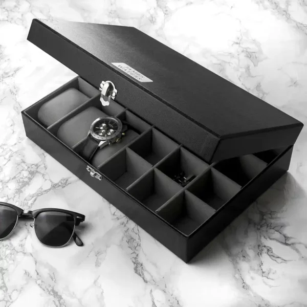 Personalised Watch & Cufflinks Box - Image 13