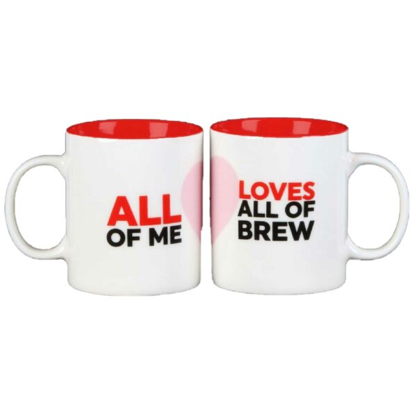 Musicology Duo Mug Set - All Of Me Loves All Of Brew HM1501