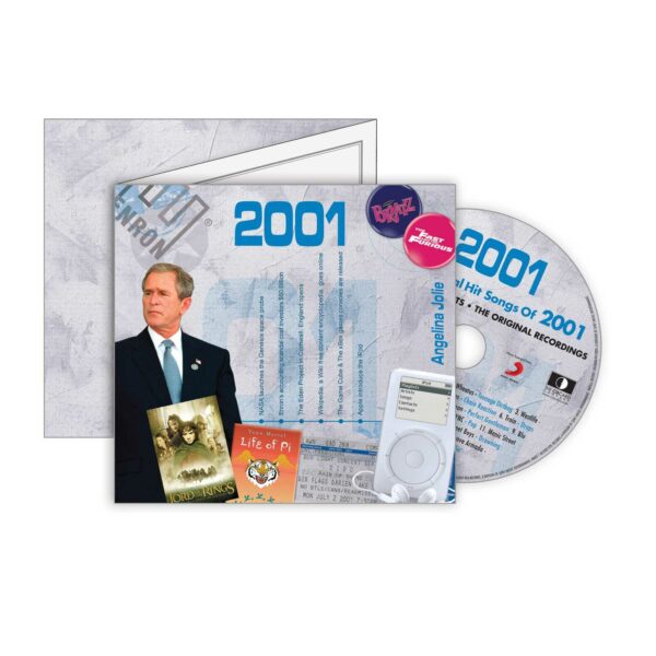 24th Anniversary Card with Original Hit Music of 2001. A Time to Remember, The Classic Years. - Image 7