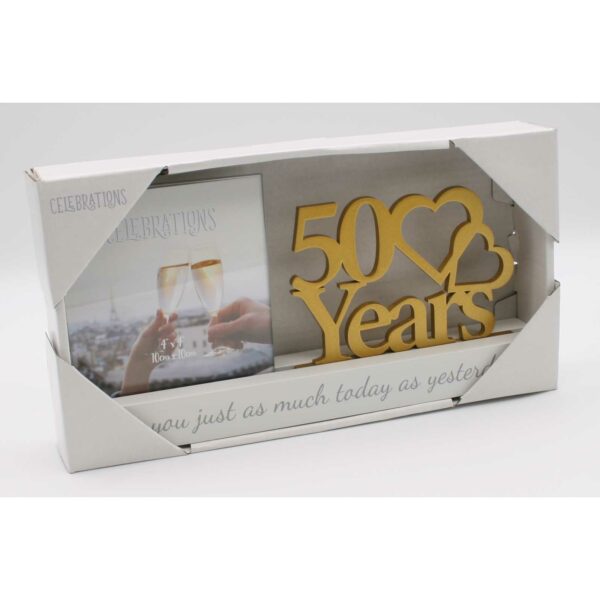 Celebrations 50 years of Love Photo Frame - Image 4
