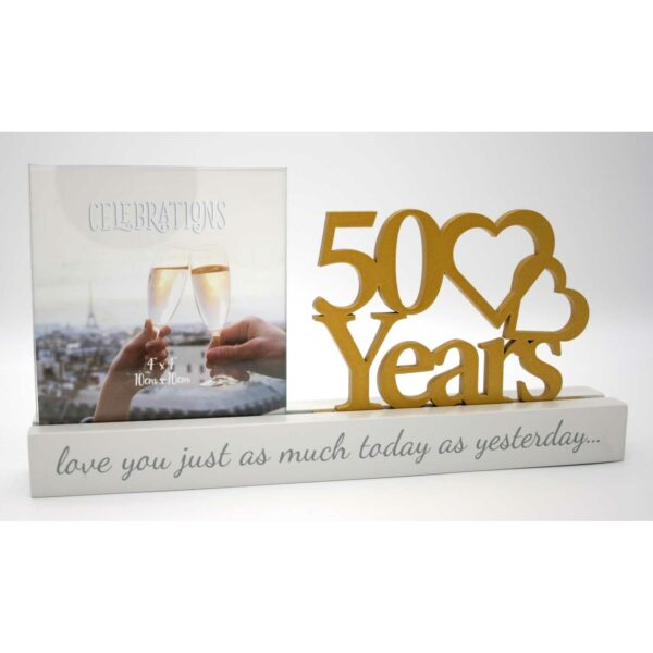 50 years of Love Photo Frame