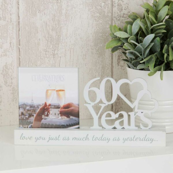 60 years Celebrations Photo Frame wg100760