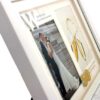 50th Wedding Anniversary White Photo Frame Then & Now - Image 2