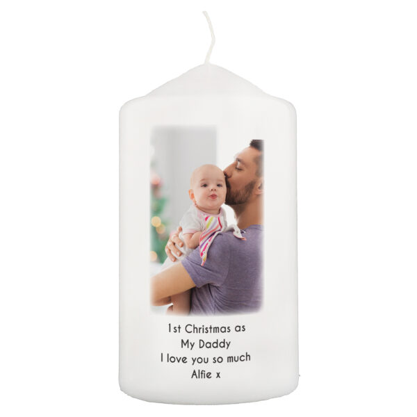 Personalised Photo Candle