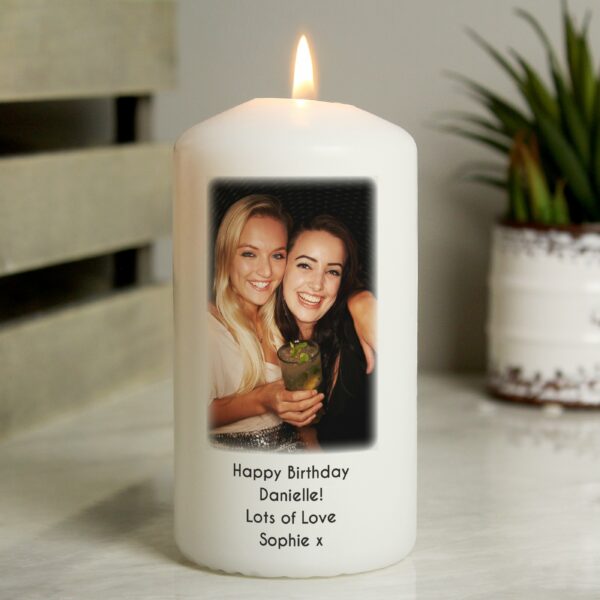 Personalised Photo Candle