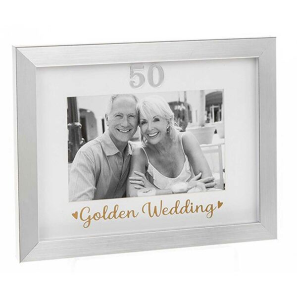 Golden Wedding Photo Frame 290331 50th Anniversary