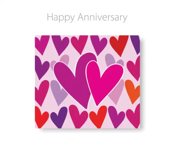 Happy Anniversary 3D CD Card