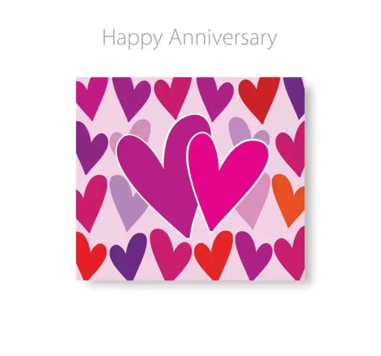 Happy Anniversary 3D CD Card