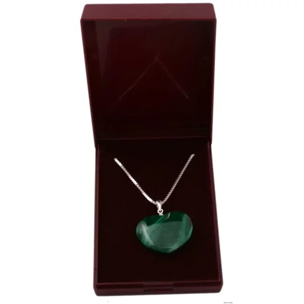 Malachite Heart Pendant