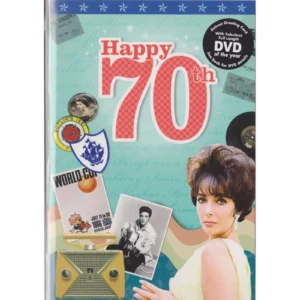 70th Platinum Wedding Anniversary or Birthday gifts ; News from 1954-1984 & Card