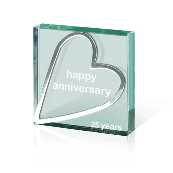 Happy Anniversary 25 years by English Pewter Company - Image 3