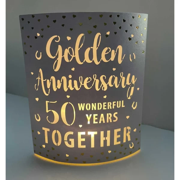 Wedding Anniversary Starlight LED Lanterns 25th 30th 40th 50th - Image 7