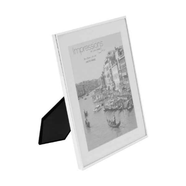 Impressions Silver Fine Edged Photo Frame detail fs16080