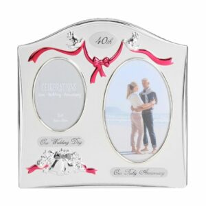 Celebrations 40th Anniversary Gift Photo Frame