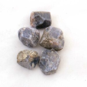 sapphire tumbled stone