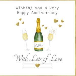 Wishing you a very Happy Anniversary Greeting Card