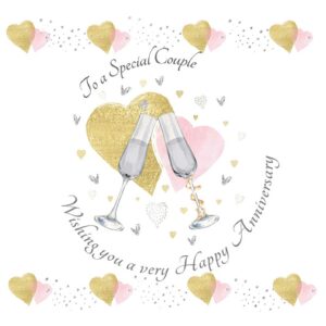 To a Special Couple Anniversary Greeting Card