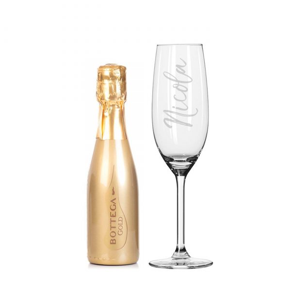 200ml Gold Bottega & Flute Set - Image 5
