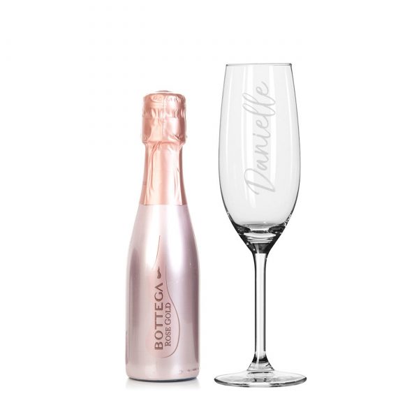 200ml Rose Gold Bottega & Flute Set - Image 5