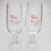 Ruby Anniversary Crystal Champagne Flutes - Image 3