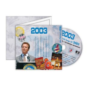 Hit Music CD from 2003 & Greeting Card