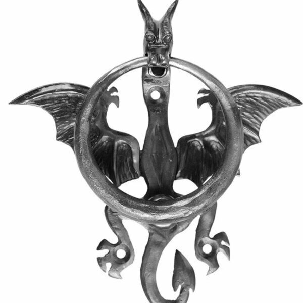 Dragon Forged Iron Door Knocker