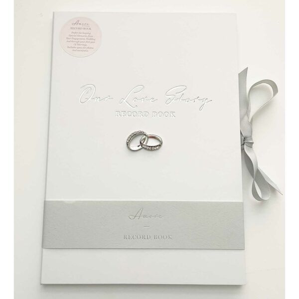 Amore Wedding Record Keepsake Book