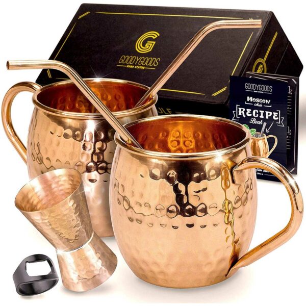 Magnificent Moscow Mule Copper Mugs