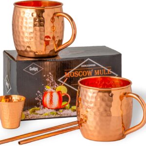 Magnificent Moscow Mule Copper Mugs