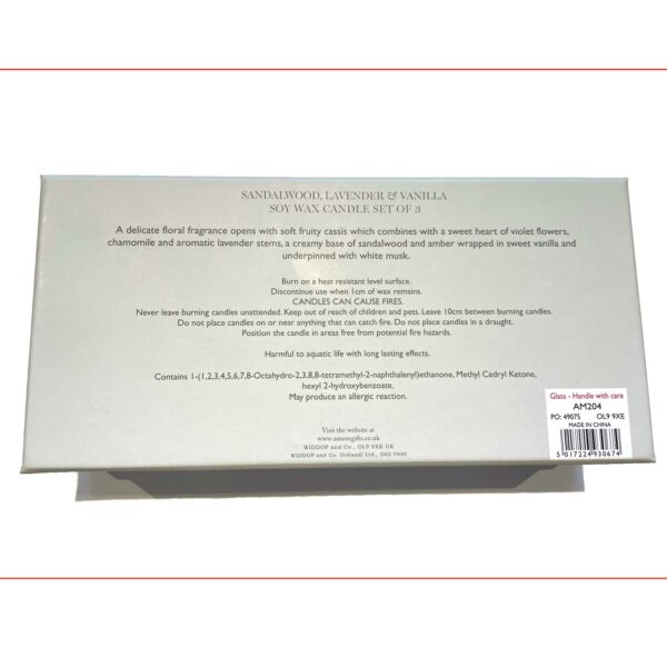 Amore Mr & Mrs Scented Votive Candle Gift Set - Image 2