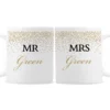 Personalised Gold Confetti Mug Set of Two - Image 7