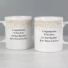 Personalised Gold Confetti Mug Set of Two - Image 4